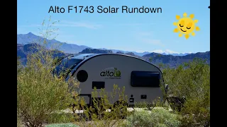 Safari Condo Alto F1743 Solar and Lithium rundown