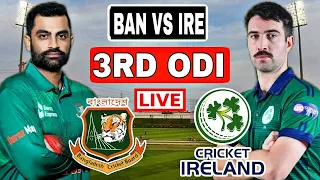 BAN vs IRE 3rd ODI  2nd Hafe-Highlights 2023 - Bangladesh Vs Ireland