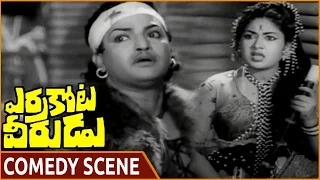 Errakota Veerudu Movie || NTR & Savitri Hilarious Comedy Scene  || NTR, Savitri || Shalimarmovies