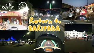 Back to BARIPADA motovlog || dji action 2|| #baripada