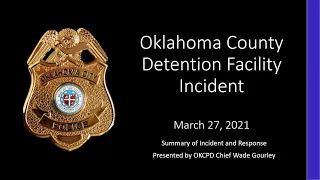 Presentation: Oklahoma County Detention Center Hostage Briefing