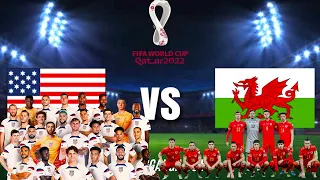 USA VS Wales LIVE | FIFA World Cup 2022 LIVE| Qatar FIFA World Cup 2022