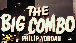 THE BIG COMBO (1955) | 4K UHD | Trailer Remastered - Colorized