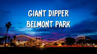 Riding a Classic Wooden Rollercoaster! Giant Dipper at Belmont Park Vlog