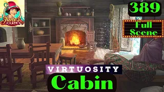 JUNE'S JOURNEY 389 | CABIN (Hidden Object Game) *Full Mastered Scene*