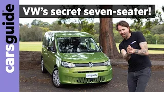 VW Caddy people-mover 2022 review: The Volkswagen seven-seater alternative to an SUV!