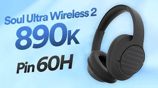 Review Soul Ultra Wireless 2: pin 60H, có Game Mode giá chỉ 890k