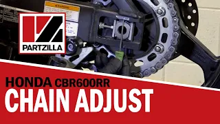 How to Adjust a Motorcycle Chain | Honda CBR | Partzilla.com