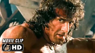 RAMBO III Clip - "Stick Fight" (1988) Sylvester Stallone