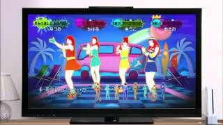 [HD] Just Dance Wii 2, TV CM - GO GO Summer ( KARA) / マル・マル・モリ・モリ