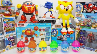 Sonic The Hedgehog Toys Unboxing ASMR | Tails | Sonic Eggs Surprise| Giant Eggman Robot Battle Set