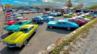 Classic American Muscle Car Lot Inventory Walk 10/23/23 Maple Motors Update Old School Rides