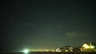 Alleged Shooting Stars Montage from Galveston, TX, 08-06-2023