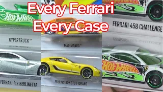 What was the very last Hot Wheels Ferrari release?