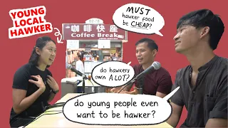 Are hawkers financially sustainable in Singapore?