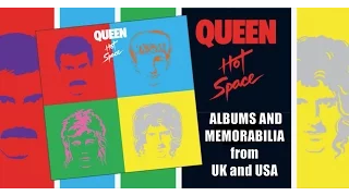 [071] Hot Space Albums and Memorabilia from UK and USA (1982)