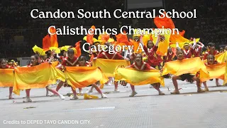 Candon South Central School Calisthenics Champion 2023 (Category A)