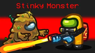 AVOID THE STINKY MONSTER in Among Us!