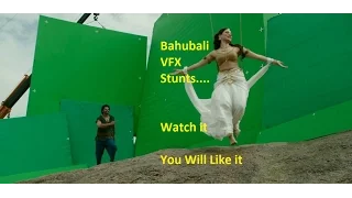 Making Of Bahubali | bahubali vfx | vfx fight | rana fight with bull | baahubali making