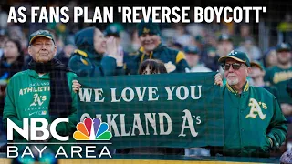 A's fans plan to fill Oakland Coliseum in ‘reverse boycott'