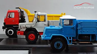 Трудяги: масштабные модели грузовых автомобилей Tatra, MAN, Magirus-Deutz, Škoda | Premium ClassiXXs