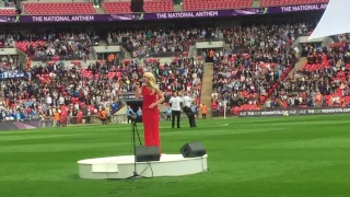 Emily Haig Soprano - National Anthem Wembley Stadium 13 May 2017