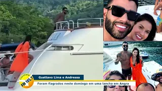 Vídeo de Gusttavo Lima e Andressa Suita em Angra