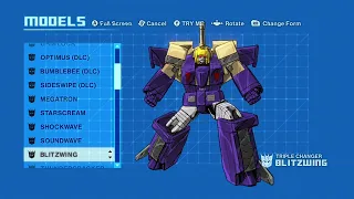 Transformers Devastation character models