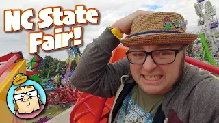 North Carolina State Fair!  Incredibly Massive Midway!  Dark Rides!  Animatronic Band!