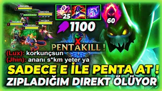 YUH1 E İLE 1 SANİYEDE PENTA AT ! 1100 AP KARAHASAT ZAC ATLADIĞIM DİREKT ÖLÜYOR !