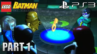 LEGO Batman: Villains - Part 1 - Arkham Asylum & The Riddler Makes a Withdrawal | PS3 Gameplay