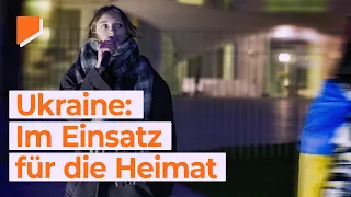 Zwei Ukrainerinnen kämpfen aus Deutschland für ihre Heimat