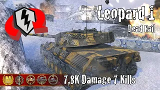 Leopard 1  |  7,8K Damage 7 Kills  |  WoT Blitz Replays