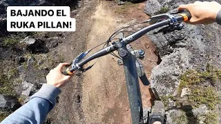 Downhill en el Volcán Villarrica!