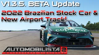 NEW Galeão Airport & '22 Stock Car Pro // NEW CONTENT //  Automobilista 2 V1.3.5.BETA
