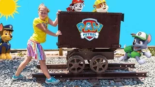 Assistant PAW PATROL TRAIN HUNT With Hidden PJ Masks Toys