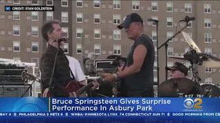 Bruce Springsteen Gives Surprise Performance In Asbury Park