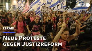 Israel: Proteste gegen Justizreform reißen nicht ab | AFP