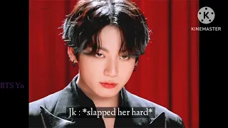 BTS Reaction - When their ex gf slap you without knowing you're sensitive