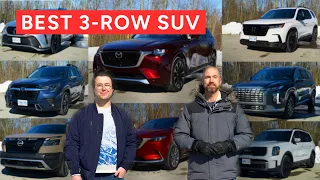 Best 3-Row SUV: New Mazda CX-90 vs 7 Rivals