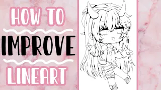 Lineart Tutorial/How To Improve  Lineart In Your Gacha Edits || Gacha Club/Life || @Milyie Fanart ||