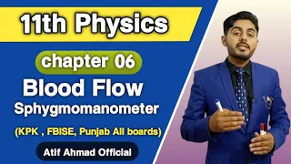 Blood pressure class 11 | application of bernoulli's equation | working of sphygmomanometer in urdu