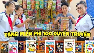 Tặng Miễn Phí 100 Quyển Truyện Cho Ai Chiến Thắng Thử Thách Siêu Khó - Cơm Tuổi Thơ