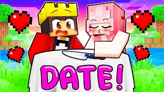 Dating My CRAZY FAN GIRL In Minecraft!