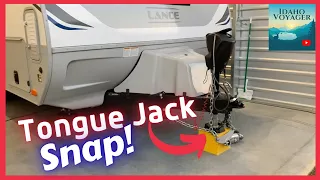 Finishing our LANCE 2075 SnapPad install with the Tongue Jack
