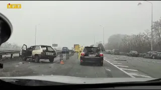 Поліція Полтавщини закликає водіїв бути особливо обережними в умовах туману і дощу