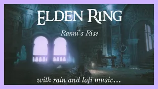 Elden Ring - Have a seat and sort your thoughts in Ranni's Rise (Rain, Fireplace, Lofi Music)