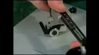 Logan 201 Oval & Circle Mat Cutter Usage video by ArtistSupplySource.com