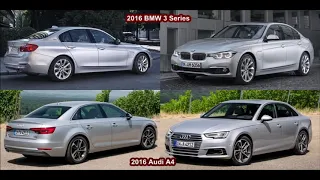 2016 Audi A4 VS 2016 BMW 3 Series   DESIGN