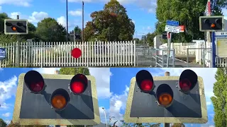 Most Unique Crossing I've Filmed! Sherburn-in-Elmet Level Crossing, North Yorkshire